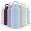 imageEllo Cooper Twist 32oz Stainless Steel Water Bottle with Chug Lid  Leak Proof  Double Walled and Vacuum Insulated  Built in Carry Loop  Dishwasher Safe  Cashmere PinkHalogen Blue
