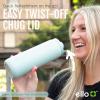 imageEllo Cooper Twist 32oz Stainless Steel Water Bottle with Chug Lid  Leak Proof  Double Walled and Vacuum Insulated  Built in Carry Loop  Dishwasher Safe  Cashmere PinkAntigua