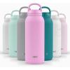 imageEllo Cooper Twist 32oz Stainless Steel Water Bottle with Chug Lid  Leak Proof  Double Walled and Vacuum Insulated  Built in Carry Loop  Dishwasher Safe  Cashmere PinkBubblegum