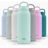 imageEllo Cooper Twist 32oz Stainless Steel Water Bottle with Chug Lid  Leak Proof  Double Walled and Vacuum Insulated  Built in Carry Loop  Dishwasher Safe  Cashmere PinkYucca