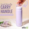 imageEllo Cooper Twist 32oz Stainless Steel Water Bottle with Chug Lid  Leak Proof  Double Walled and Vacuum Insulated  Built in Carry Loop  Dishwasher Safe  Cashmere PinkAntigua