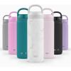 imageEllo Cooper Twist 32oz Stainless Steel Water Bottle with Chug Lid  Leak Proof  Double Walled and Vacuum Insulated  Built in Carry Loop  Dishwasher Safe  Cashmere PinkWhite Marble