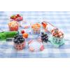 imageEllo Duraglass 2Pack 2 Cup Reusable Glass Container Jar with Leak Proof Lids and Protective Silicone Sleeves  Perfect for Overnight Oats Snacks Yogurt  BPAFree  Dishwasher Safe  Halogen BlueMelon
