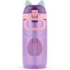 imageEllo Ellies 16oz Plastic Kids Water Bottle with Straw and Builtin Carrying Handle and LeakProof Locking Lid for School backpack Lunchbox and Outdoor SportsCat