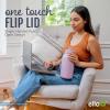 imageEllo Hydra 64oz Half Gallon Vacuum Insulated Stainless Steel Jug with Locking LeakProof Lid and Soft Silicone Straw Metal Reusable Water Bottle Keeps Cold All DayMauve