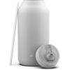 imageEllo Hydra 64oz Half Gallon Vacuum Insulated Stainless Steel Jug with Locking LeakProof Lid and Soft Silicone Straw Metal Reusable Water Bottle Keeps Cold All DayGray