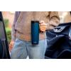 imageEllo Magnet 18oz Vacuum Insulated Stainless Steel Travel Mug with Side Handle and LeakProof Slider Lid and Builtin Coaster Keeps Hot for 5 Hours Perfect for Coffee or Tea BPAFree Holiday GiftPoseidon