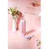 imageEllo Syndicate 20oz Reusable Glass Water Bottle with OneTouch Leak Proof Flip Lid and Protective NonSlip Silicone Sleeve and Carry Loop for Coffee Tea and Water BPAfree Dishwasher SafeCashmere Pink
