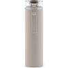 imageEllo Syndicate 20oz Reusable Glass Water Bottle with OneTouch Leak Proof Flip Lid and Protective NonSlip Silicone Sleeve and Carry Loop for Coffee Tea and Water BPAfree Dishwasher SafeSand
