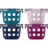 imageEllo Duraglass 2Pack 2 Cup Reusable Glass Container Jar with Leak Proof Lids and Protective Silicone Sleeves  Perfect for Overnight Oats Snacks Yogurt  BPAFree  Dishwasher Safe  Halogen BlueEvening Orchard
