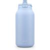 imageEllo Hydra 64oz Half Gallon Vacuum Insulated Stainless Steel Jug with Locking LeakProof Lid and Soft Silicone Straw Metal Reusable Water Bottle Keeps Cold All DayHalogen Blue