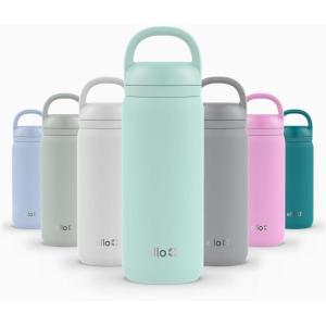 imageEllo Cooper Twist 32oz Stainless Steel Water Bottle with Chug Lid  Leak Proof  Double Walled and Vacuum Insulated  Built in Carry Loop  Dishwasher Safe  Cashmere PinkYucca