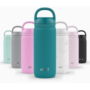 imageEllo Cooper Twist 32oz Stainless Steel Water Bottle with Chug Lid  Leak Proof  Double Walled and Vacuum Insulated  Built in Carry Loop  Dishwasher Safe  Cashmere PinkAntigua