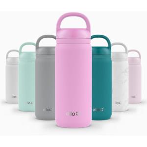 imageEllo Cooper Twist 32oz Stainless Steel Water Bottle with Chug Lid  Leak Proof  Double Walled and Vacuum Insulated  Built in Carry Loop  Dishwasher Safe  Cashmere PinkBubblegum