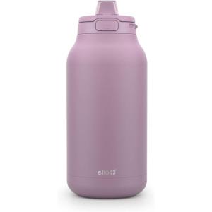 imageEllo Hydra 64oz Half Gallon Vacuum Insulated Stainless Steel Jug with Locking LeakProof Lid and Soft Silicone Straw Metal Reusable Water Bottle Keeps Cold All DayMauve