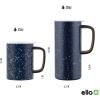 imageEllo Campy Vacuum Insulated Travel Mug with LeakProof Slider Lid and Comfy Carry Handle Perfect for Coffee or Tea BPA Free Avalon Sea 18ozXavier Navy