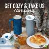 imageEllo Campy Vacuum Insulated Travel Mug with LeakProof Slider Lid and Comfy Carry Handle Perfect for Coffee or Tea BPA Free Avalon Sea 18ozXavier Navy