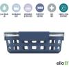imageEllo Duraglass Meal Prep Container Glass Food Storage Container with Silicone Sleeve and Airtight BPAFree Plastic Lid Dishwasher Microwave and Freezer Safe5 Cup Midnight