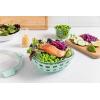 imageEllo Duraglass Meal Prep Lunch Bowl Container 5 cup Glass Food Storage Container with Silicone Sleeve and Airtight BPAFree Plastic Lid Dishwasher Microwave and Freezer SafeWatercress