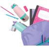 imageEllo Emma 14oz Vacuum Insulated Stainless Steel Kids Water Bottle with Straw and Builtin Carrying Handle and LeakProof Locking Lid for School Backpack Lunchbox and Outdoor SportsLilacCashmere Pink