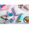 imageEllo Emma 14oz Vacuum Insulated Stainless Steel Kids Water Bottle with Straw and Builtin Carrying Handle and LeakProof Locking Lid for School Backpack Lunchbox and Outdoor SportsSky
