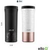 imageEllo Miri 16oz Vacuum Insulated Stainless Steel Travel Mug LeakProof Slider Lid Keeps Hot for 5 Hours Perfect for Coffee or Tea BPAFree Fits Most Cupholders Holiday Gift BlackBlack Marble