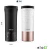 imageEllo Miri 16oz Vacuum Insulated Stainless Steel Travel Mug LeakProof Slider Lid Keeps Hot for 5 Hours Perfect for Coffee or Tea BPAFree Fits Most Cupholders Holiday Gift BlackSpeckle Rosegold
