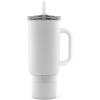 imageEllo Port 40oz Tumbler with Carry Loop ampamp Integrated Handle Vacuum Insulated Stainless Steel Reusable Water Bottle Travel Mug with Leak Proof Lid ampamp Straw Perfect for Iced Coffee ampamp Tea SageWhite