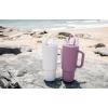 imageEllo Port 40oz Tumbler with Carry Loop ampamp Integrated Handle Vacuum Insulated Stainless Steel Reusable Water Bottle Travel Mug with Leak Proof Lid ampamp Straw Perfect for Iced Coffee ampamp Tea SageMauve
