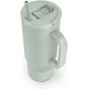 imageEllo Port 40oz Tumbler with Carry Loop ampamp Integrated Handle Vacuum Insulated Stainless Steel Reusable Water Bottle Travel Mug with Leak Proof Lid ampamp Straw Perfect for Iced Coffee ampamp Tea SageSage