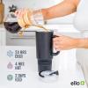 imageEllo Port 40oz Tumbler with Carry Loop ampamp Integrated Handle Vacuum Insulated Stainless Steel Reusable Water Bottle Travel Mug with Leak Proof Lid ampamp Straw Perfect for Iced Coffee ampamp Tea SageHalogen Blue