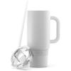 imageEllo Port 40oz Tumbler with Carry Loop ampamp Integrated Handle Vacuum Insulated Stainless Steel Reusable Water Bottle Travel Mug with Leak Proof Lid ampamp Straw Perfect for Iced Coffee ampamp Tea SageWhite