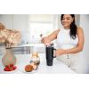 imageEllo Port 40oz Tumbler with Carry Loop ampamp Integrated Handle Vacuum Insulated Stainless Steel Reusable Water Bottle Travel Mug with Leak Proof Lid ampamp Straw Perfect for Iced Coffee ampamp Tea SageBlack