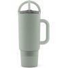 imageEllo Port 40oz Tumbler with Carry Loop ampamp Integrated Handle Vacuum Insulated Stainless Steel Reusable Water Bottle Travel Mug with Leak Proof Lid ampamp Straw Perfect for Iced Coffee ampamp Tea SageSage