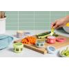 imageEllo Reusable Condiment Containers 4oz each with Screwon Leak Proof Lid  Perfect for Salad Dressing Sauce Dips Lunchbox Picnic Travel Bento Box  BPAFree  Dishwasher SafeNeon Dreams