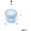 imageEllo Reusable Condiment Containers 4oz each with Screwon Leak Proof Lid  Perfect for Salad Dressing Sauce Dips Lunchbox Picnic Travel Bento Box  BPAFree  Dishwasher SafeNeon Dreams