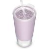 imageEllo Tidal Glass Tumbler with StrawCashmere Pink
