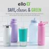 imageEllo Tidal Glass Tumbler with StrawMint