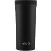 imageEllo Arabica 14oz Vacuum Insulated Stainless Steel Powder Coat Coffee Travel Mug with LeakProof Slider Lid Keeps Hot for 5 Hours Perfect for Coffee or Tea BPAFree TumblerBlack