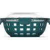imageEllo Duraglass Meal Prep Lunch Bowl Container 5 cup Glass Food Storage Container with Silicone Sleeve and Airtight BPAFree Plastic Lid Dishwasher Microwave and Freezer SafeWatercress
