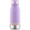 imageEllo Emma 14oz Vacuum Insulated Stainless Steel Kids Water Bottle with Straw and Builtin Carrying Handle and LeakProof Locking Lid for School Backpack Lunchbox and Outdoor SportsLilacCashmere Pink