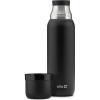 imageEllo Therma 32oz Insulated Stainless Steel Thermos for Hot ampamp Cold Beverages with Leak Proof Lid ampamp Builtin Cup Triple Wall Insulation Hot 24 Hrs Perfect for CoffeeTea Dishwasher Safe CreamBlack