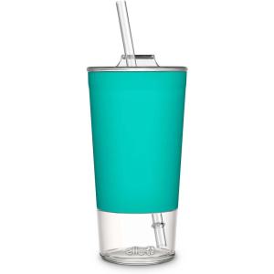 imageEllo Tidal Glass Tumbler with StrawMint