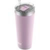 imageEllo Beacon Vacuum Insulated Stainless Steel Tumbler with Slider Lid and Optional StrawCashmere Pink
