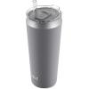 imageEllo Beacon Vacuum Insulated Stainless Steel Tumbler with Slider Lid and Optional StrawGray