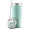 imageEllo Beacon Vacuum Insulated Stainless Steel Tumbler with Slider Lid and Optional StrawYucca