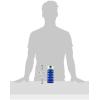 imageEllo Dash Tritan Plastic Kids Water Bottle with Silicone SleeveTouchdown Blue