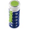 imageEllo Dash Tritan Plastic Kids Water Bottle with Silicone SleeveTouchdown Blue