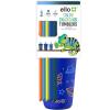 imageEllo Kids Plastic Reusable 12oz Chameleon Color Changing Cups With Twist on Lids and Straw