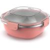 imageEllo Stainless Steel Lunch Bowl Food Storage Container with LeakProof Lid 65 Cup Peach